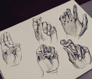 finger drawing techniques