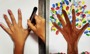 Creative Finger Drawing Ideas