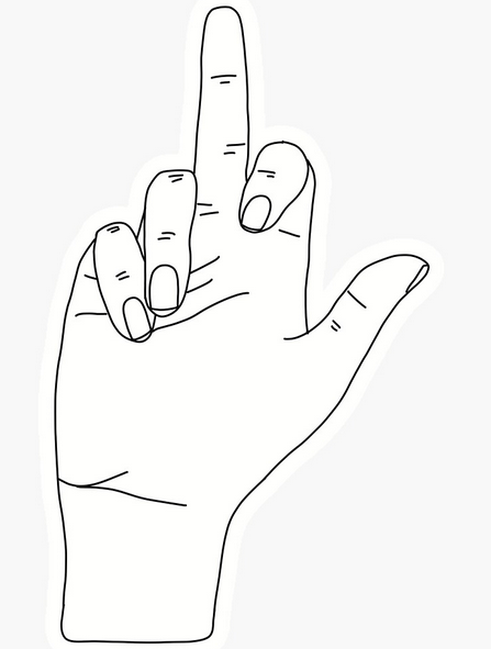 Best Middle Finger Drawing Ideas